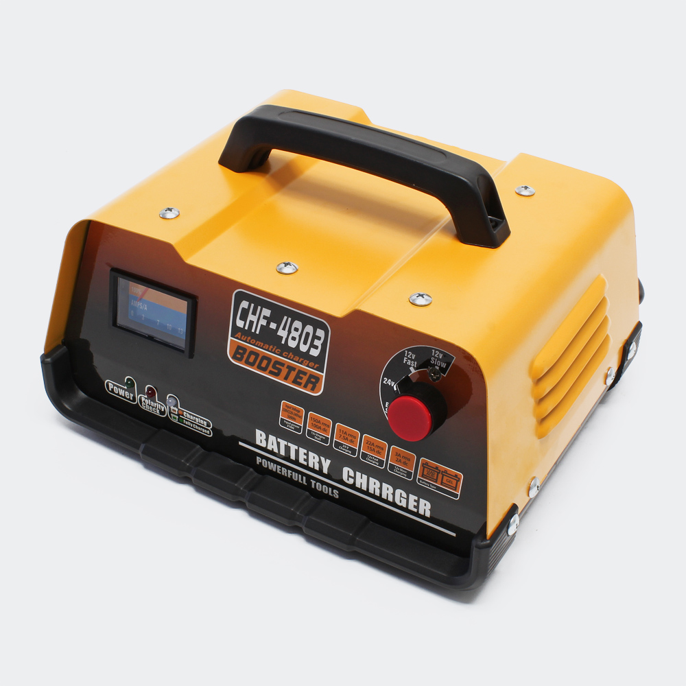 KFZ BatterieLadegerät 12V/ 24V Autobatterie Ladegerät Batterielader