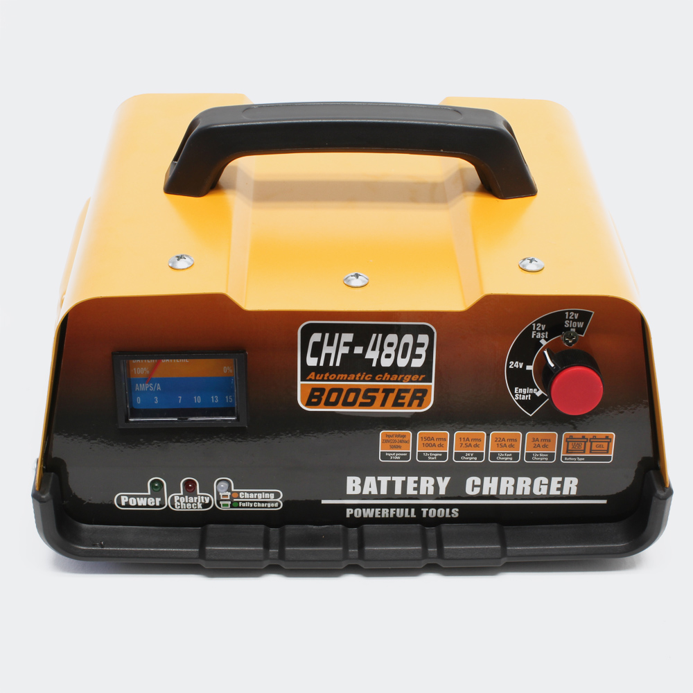 KFZ BatterieLadegerät 12V/ 24V Autobatterie Ladegerät Batterielader