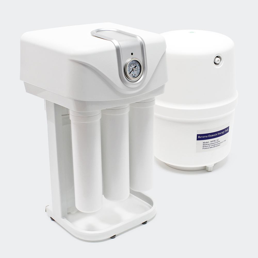 Naturewater 5-Stufen Umkehrosmose 180l/Tag mit Druckanzeige