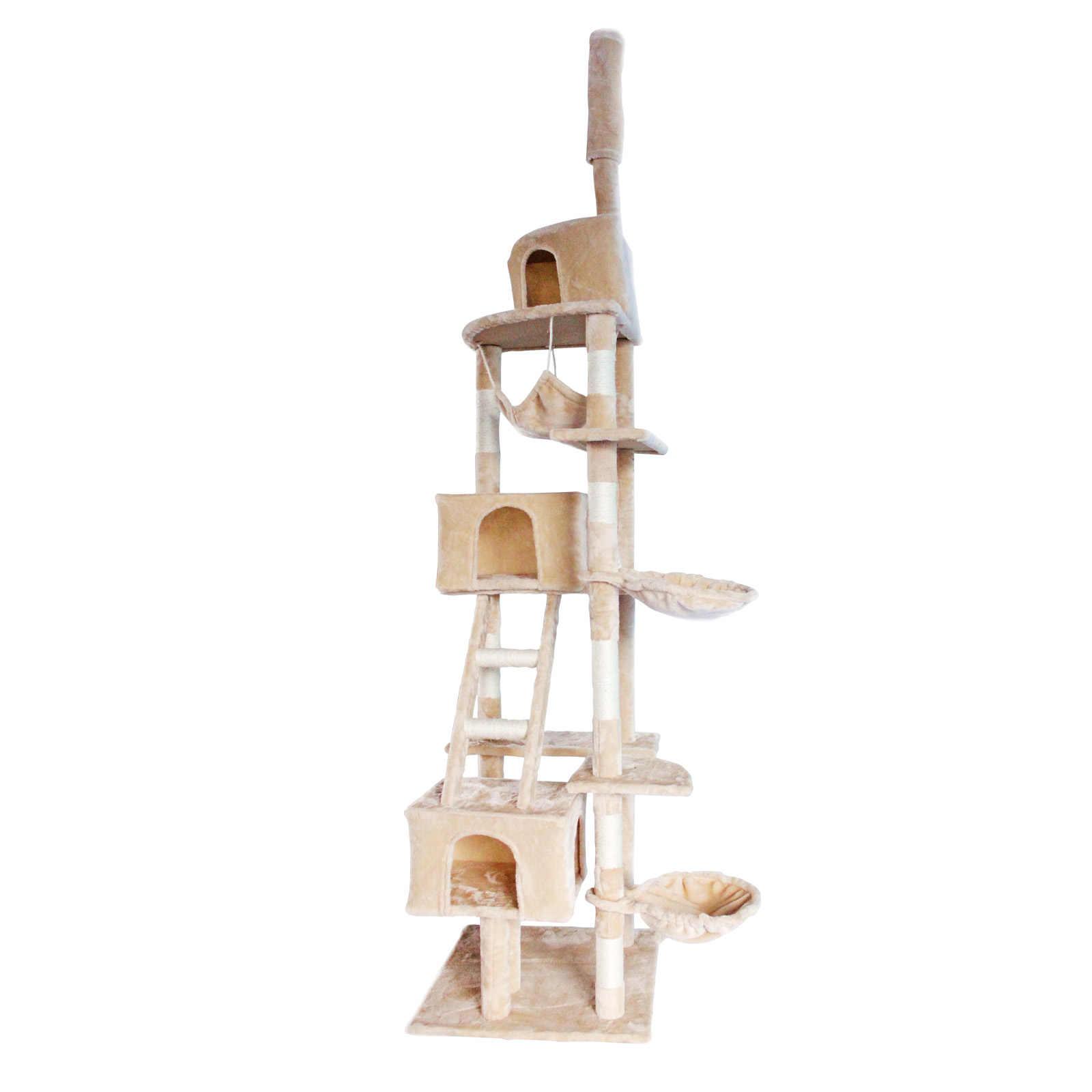 Scratcher beige Cat stand Scratch Post CatScratcher Floortoceiling eBay