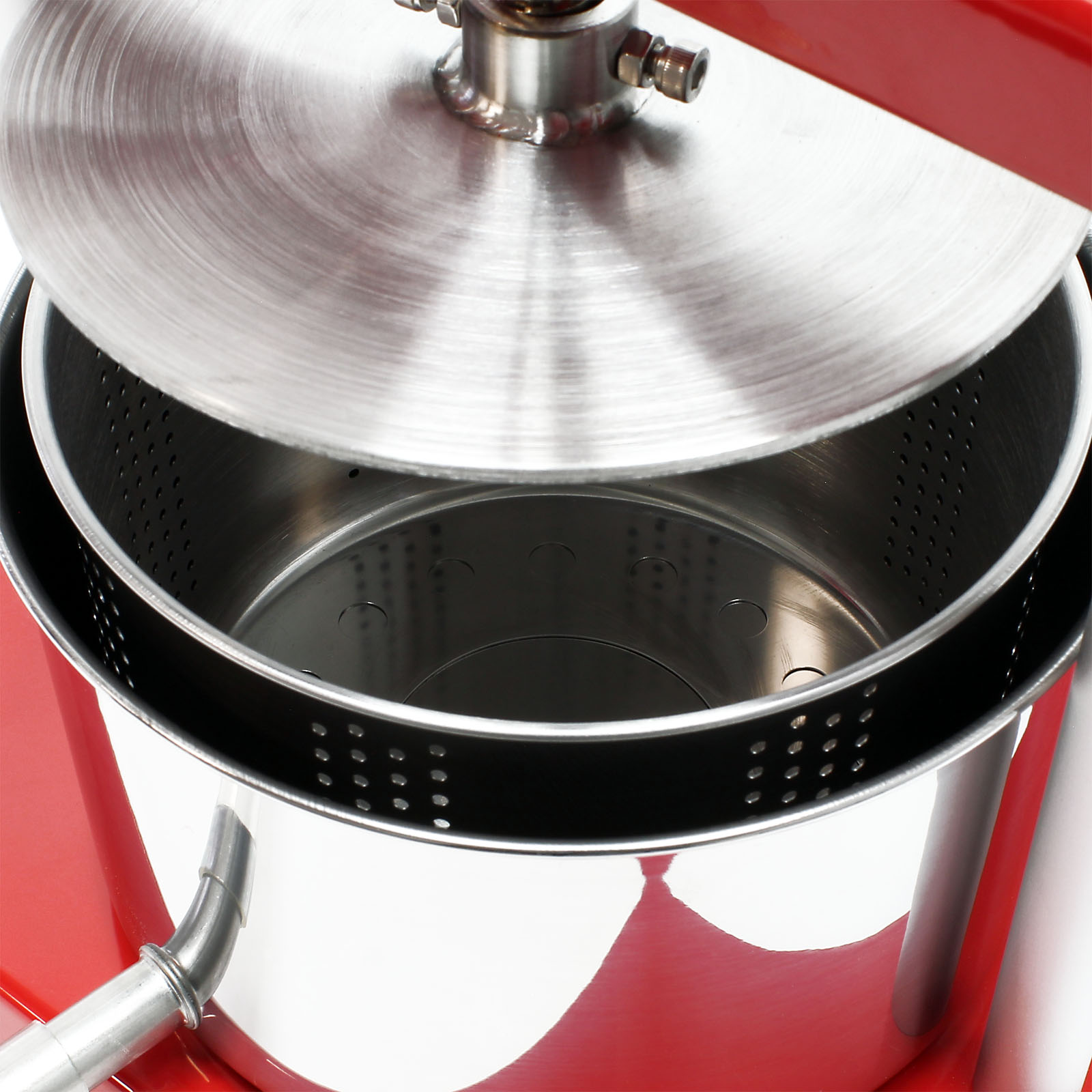 MiniFruit press stainless steel 1,5 L Fruit press Fruit mill Fruit