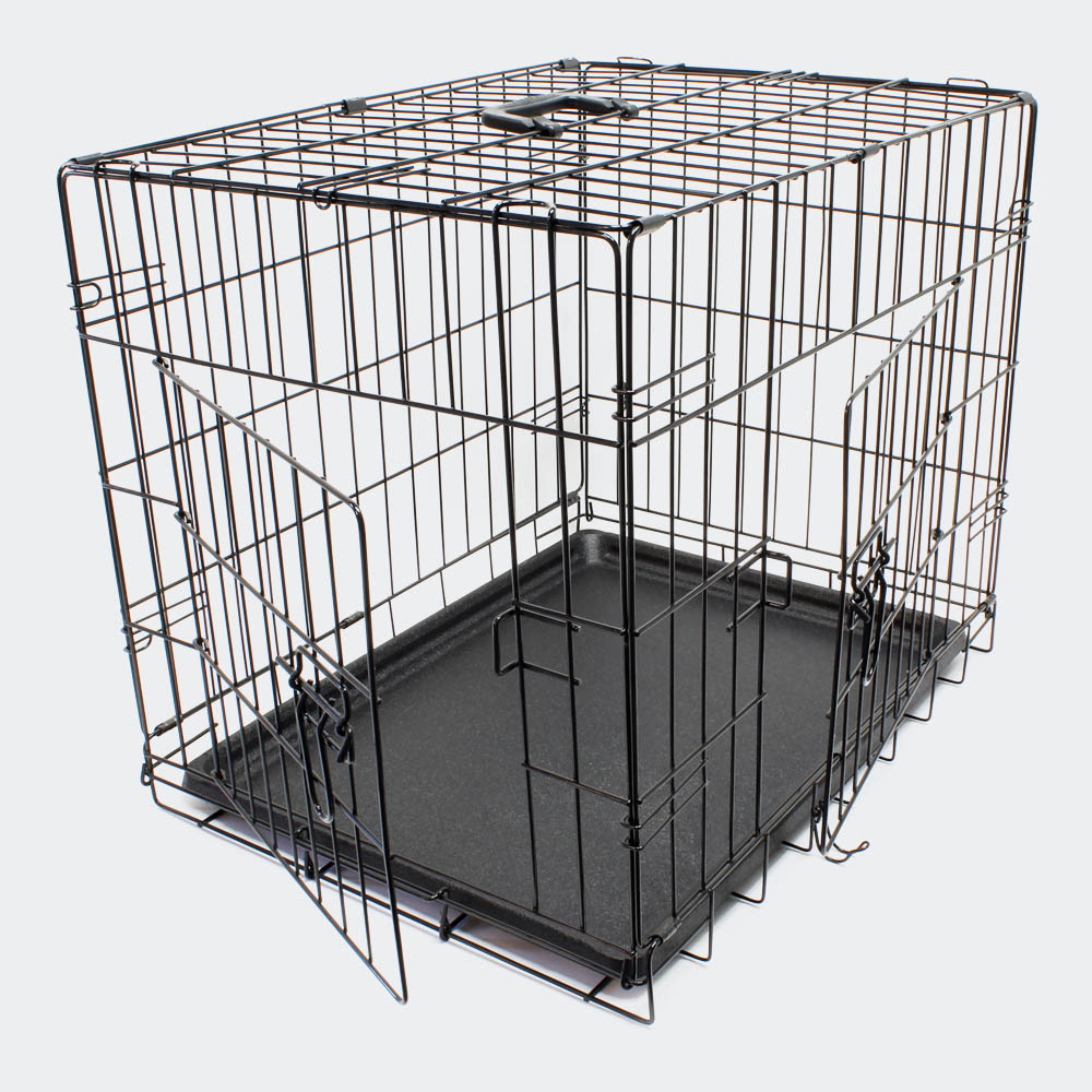 Klappbarer Transportkäfig XS für Kleintiere Drahtkäfig Transportbox