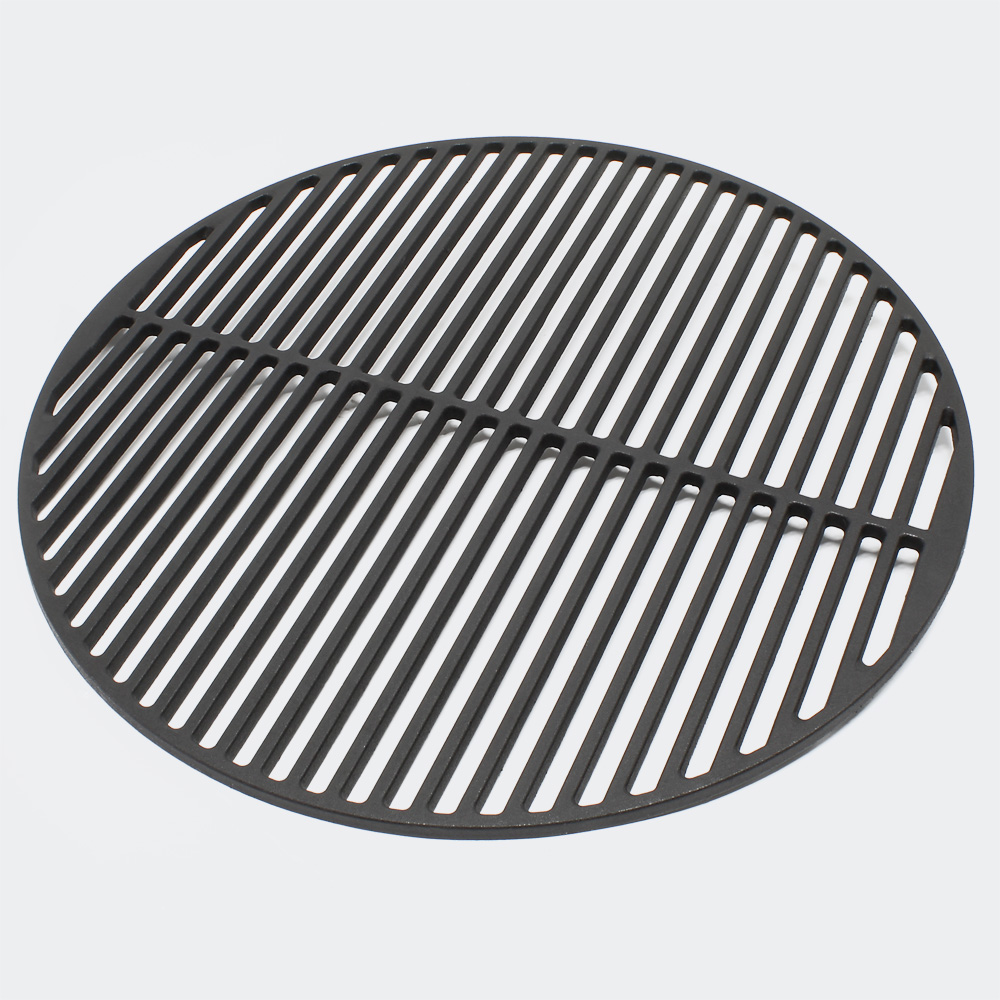 Grillrost Gusseisen rund 45 cm Gussrost massiv emailliert Grill