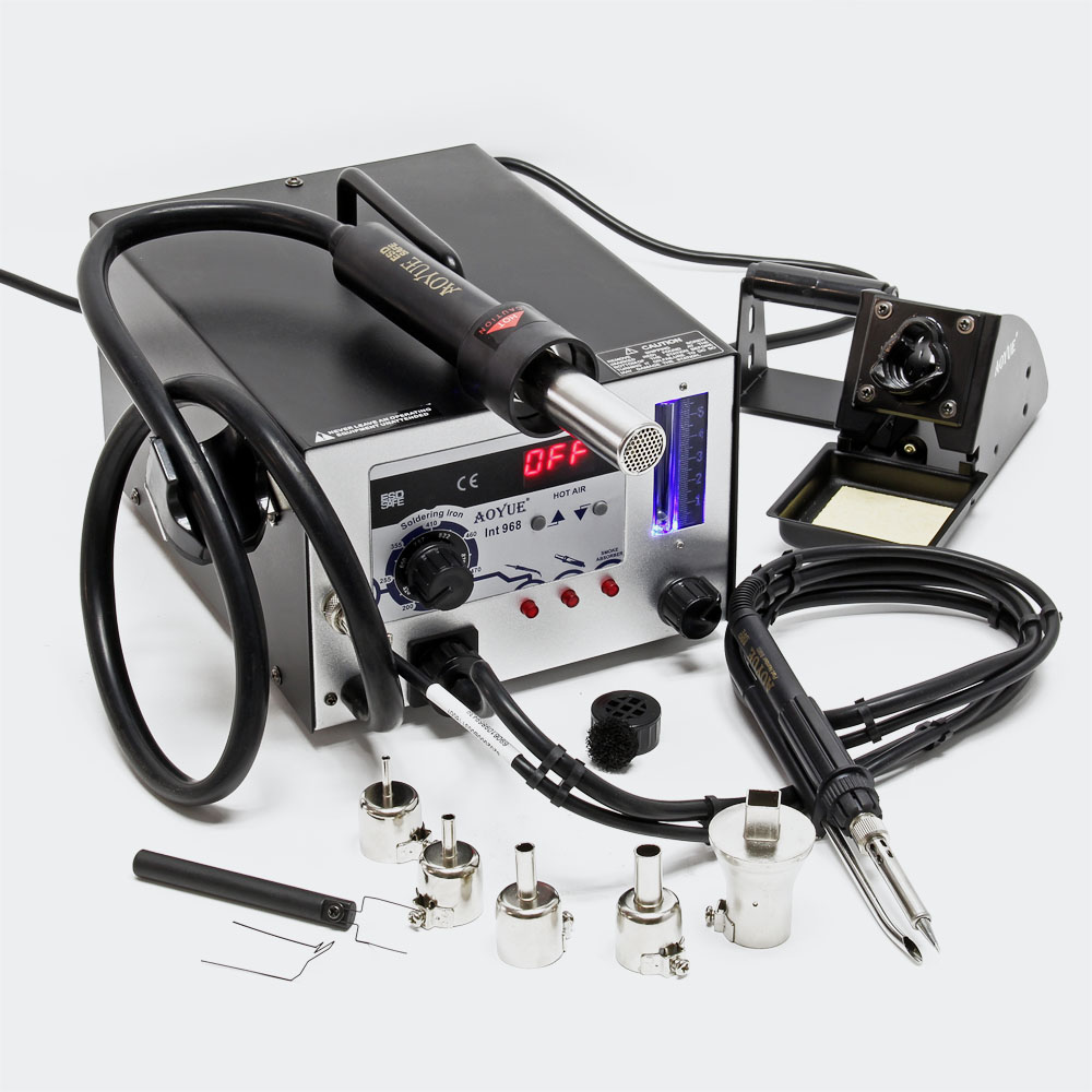 Reworkstation Hei�luftstation L�tkolben Hei�luft