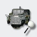 13PS Benzinmotor mit E-Start