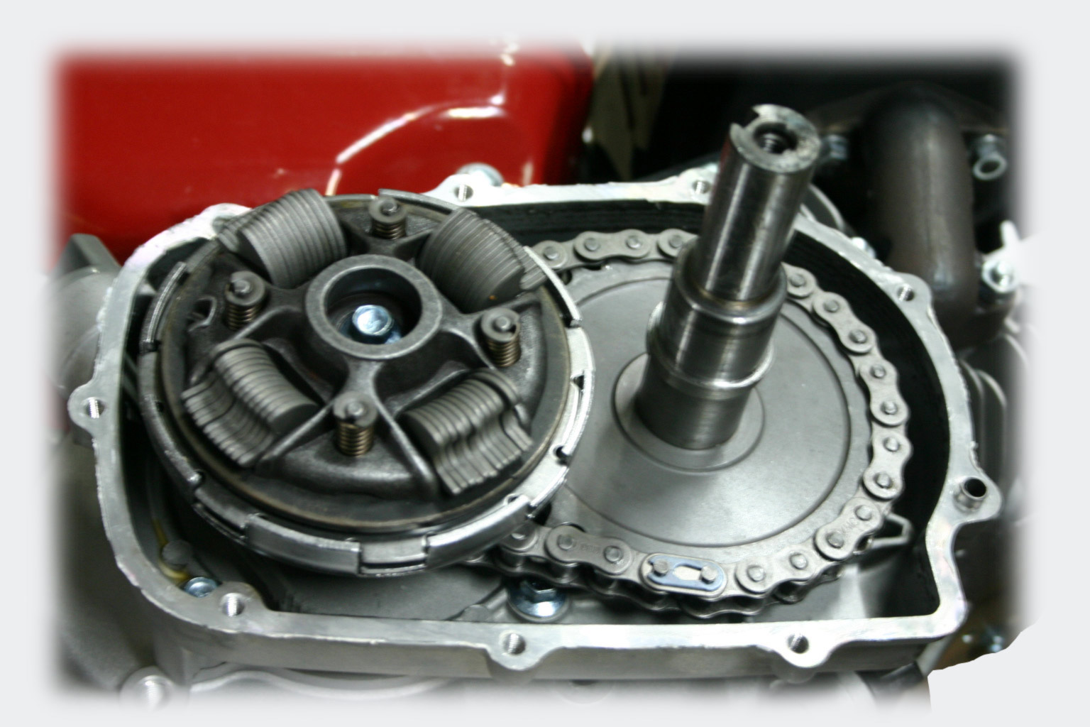 Oil Bath Reduction Clutch/Centrifugal Clutch for 168er. 5/7 HP Engines