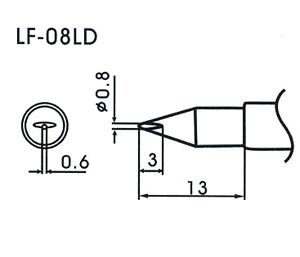 LF-08LD Soldering Tip