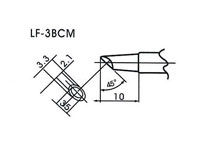 L�tspitze LF-3BCM f�r bleifreies L�tzinn