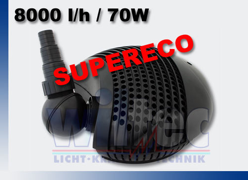 Bachlaufpumpe-Filterpumpe-ECO-70W-8000-l-h-3-2m-Teichpumpe-Wasserpumpe