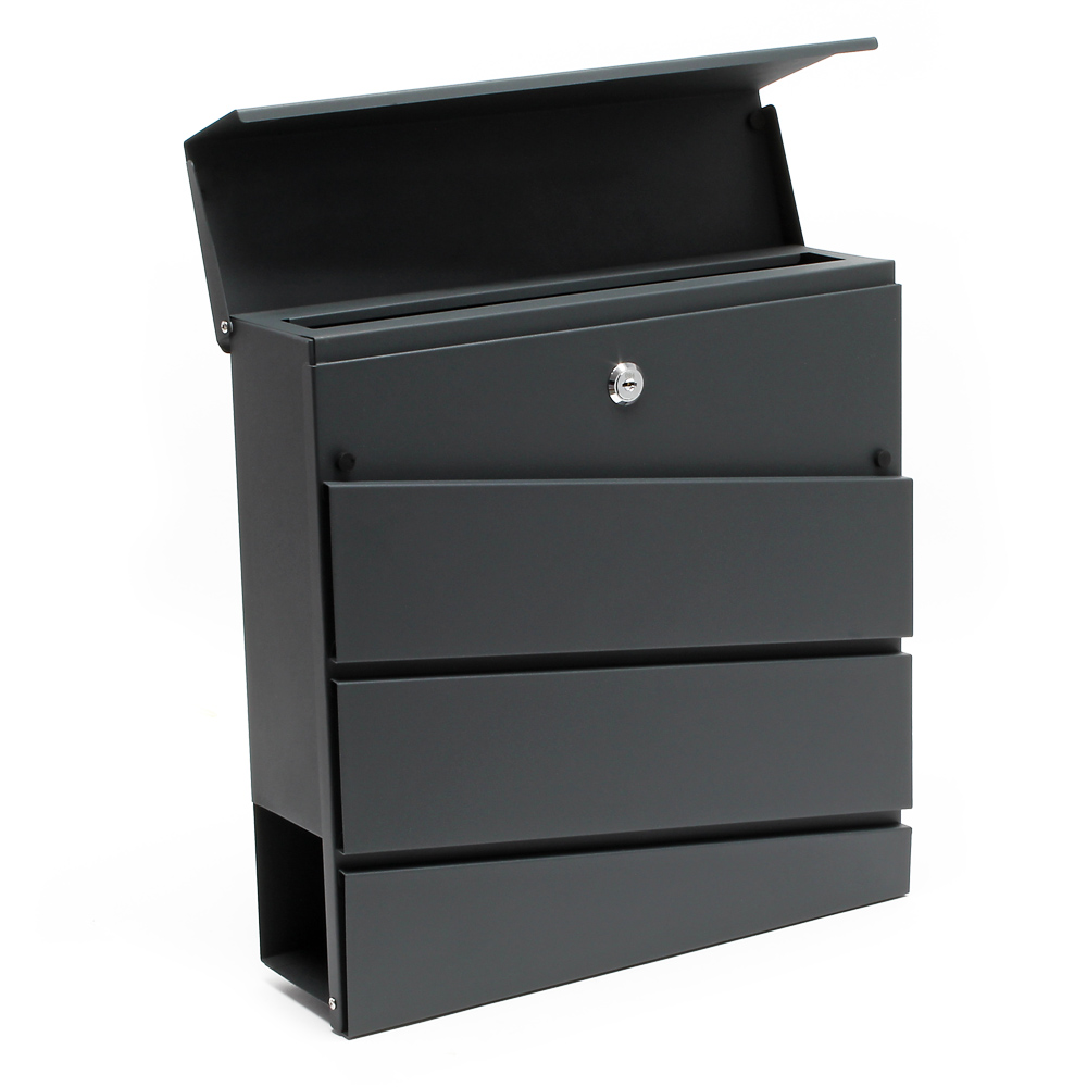 Anthracite Letter Box