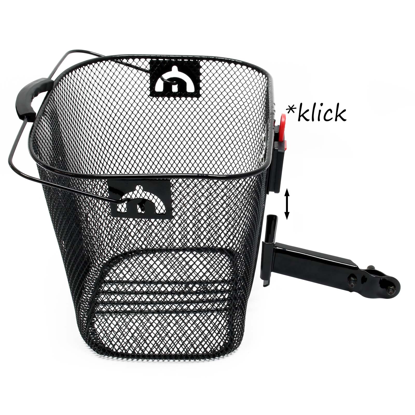 BWare Fahrradkorb Clip On vorne 32,5x24x25,5cm Fahrrad