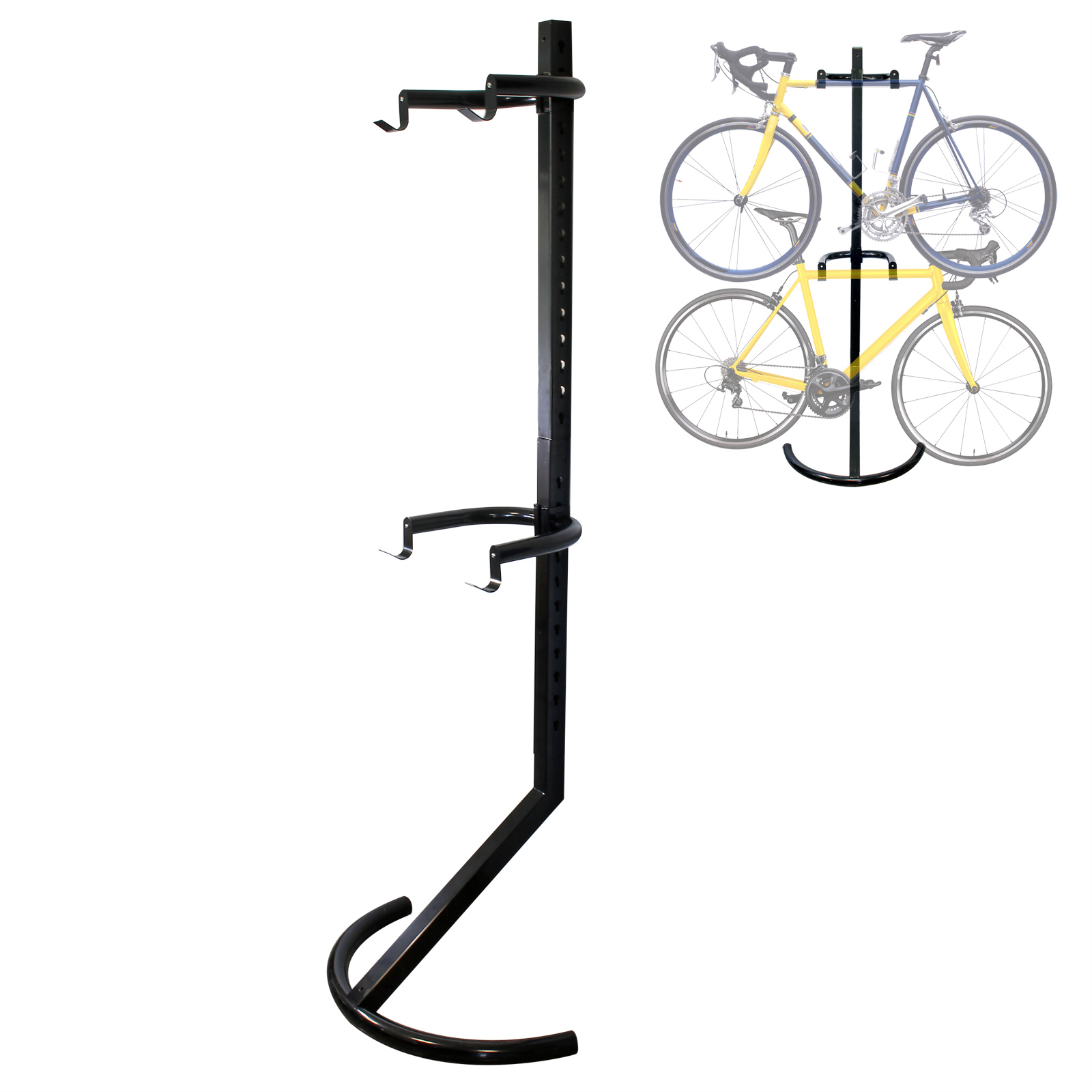 2er Fahrradstnder 90kg Hngesystem Fahrrad aufhngen Stand Gravity  abstellen | eBay