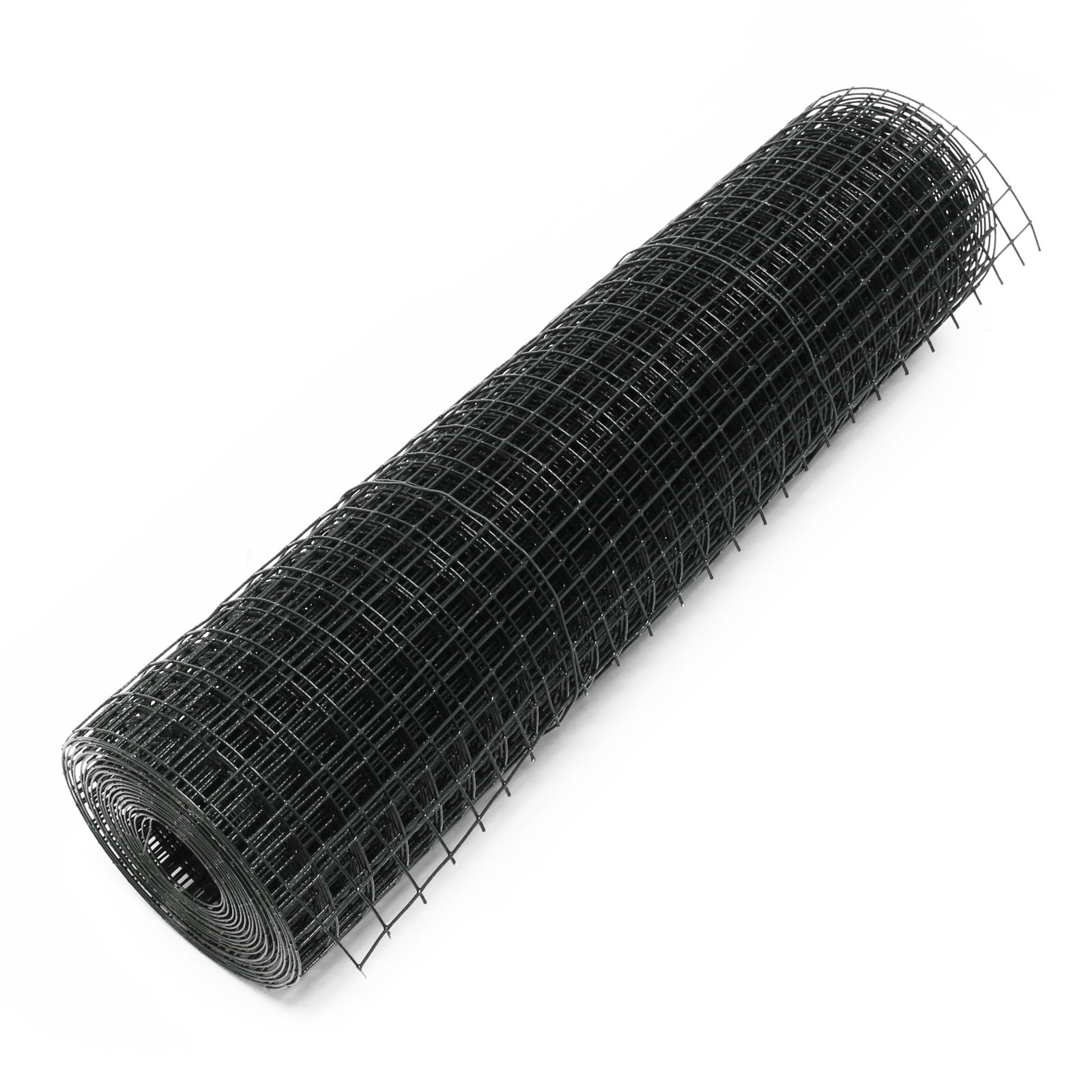 Volierendraht Schwarz Beschichtet – 50 Cm Hoch, 10 M Rolle, Maschenweite 10x10 Mm