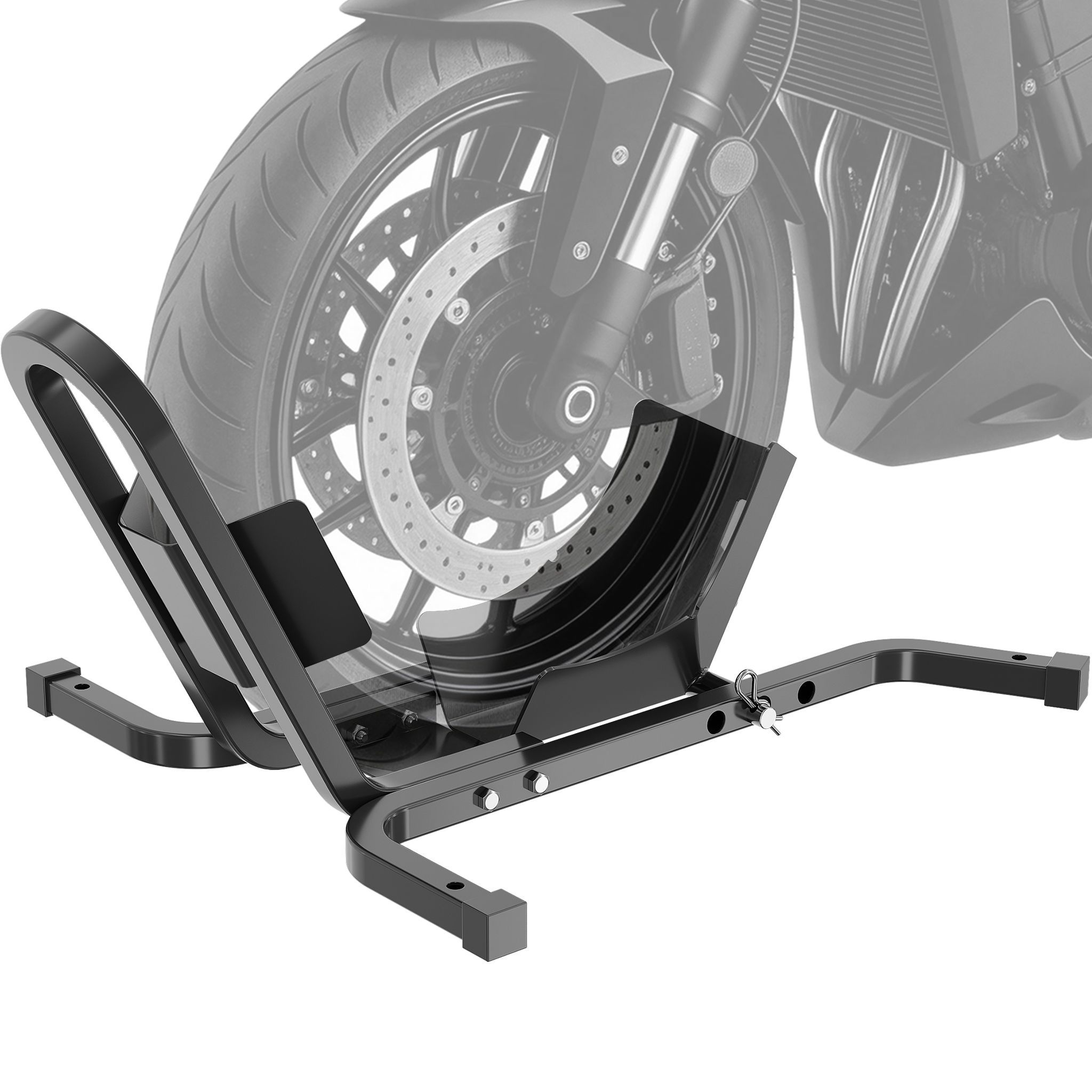 Béquille De Moto Avant XPOtool Pour Roues 17-21 Pouces - Support Atelier/transport - Neuf