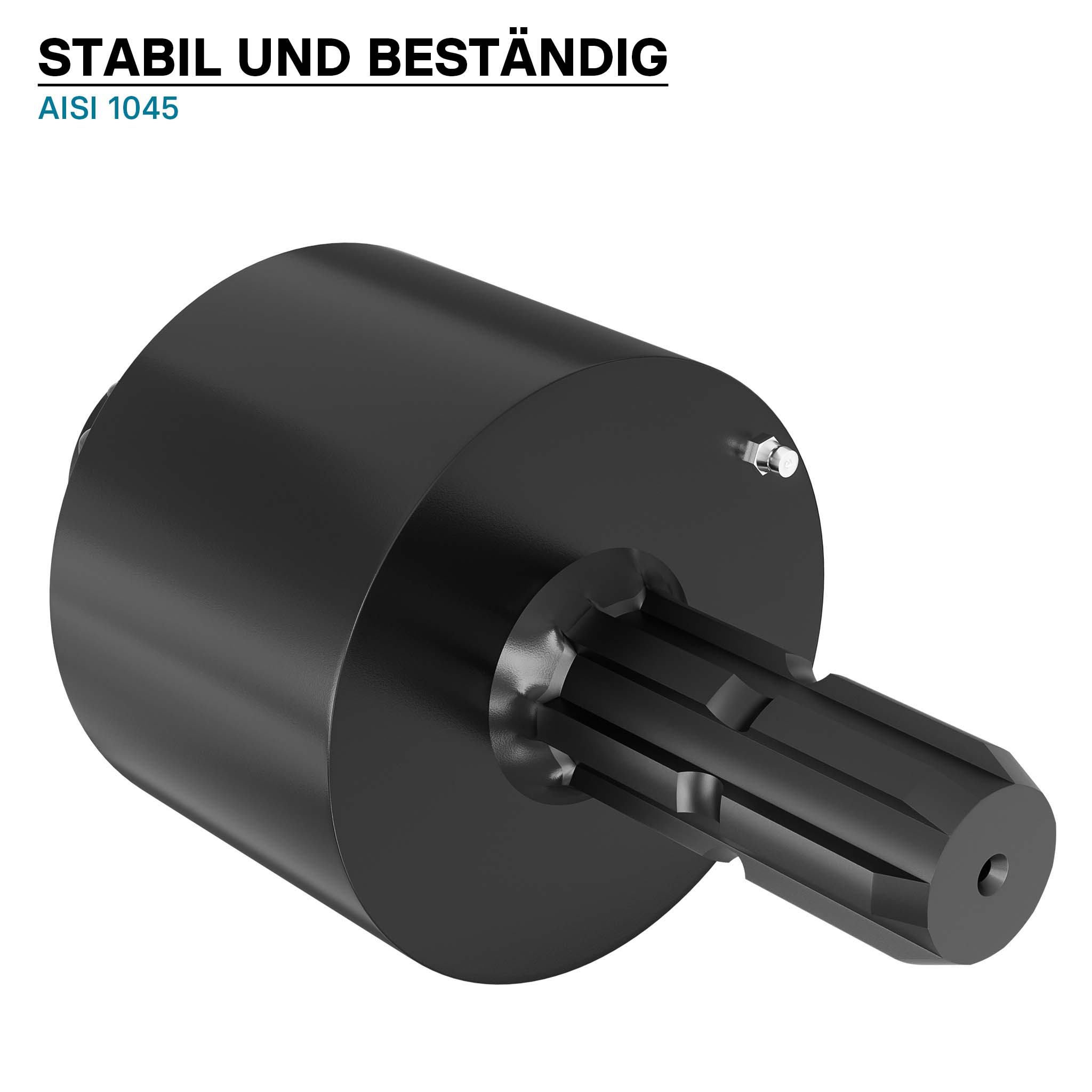 Embrayge à roue libre Arbre Cardan 220mm Mâle Femelle 1 3/8