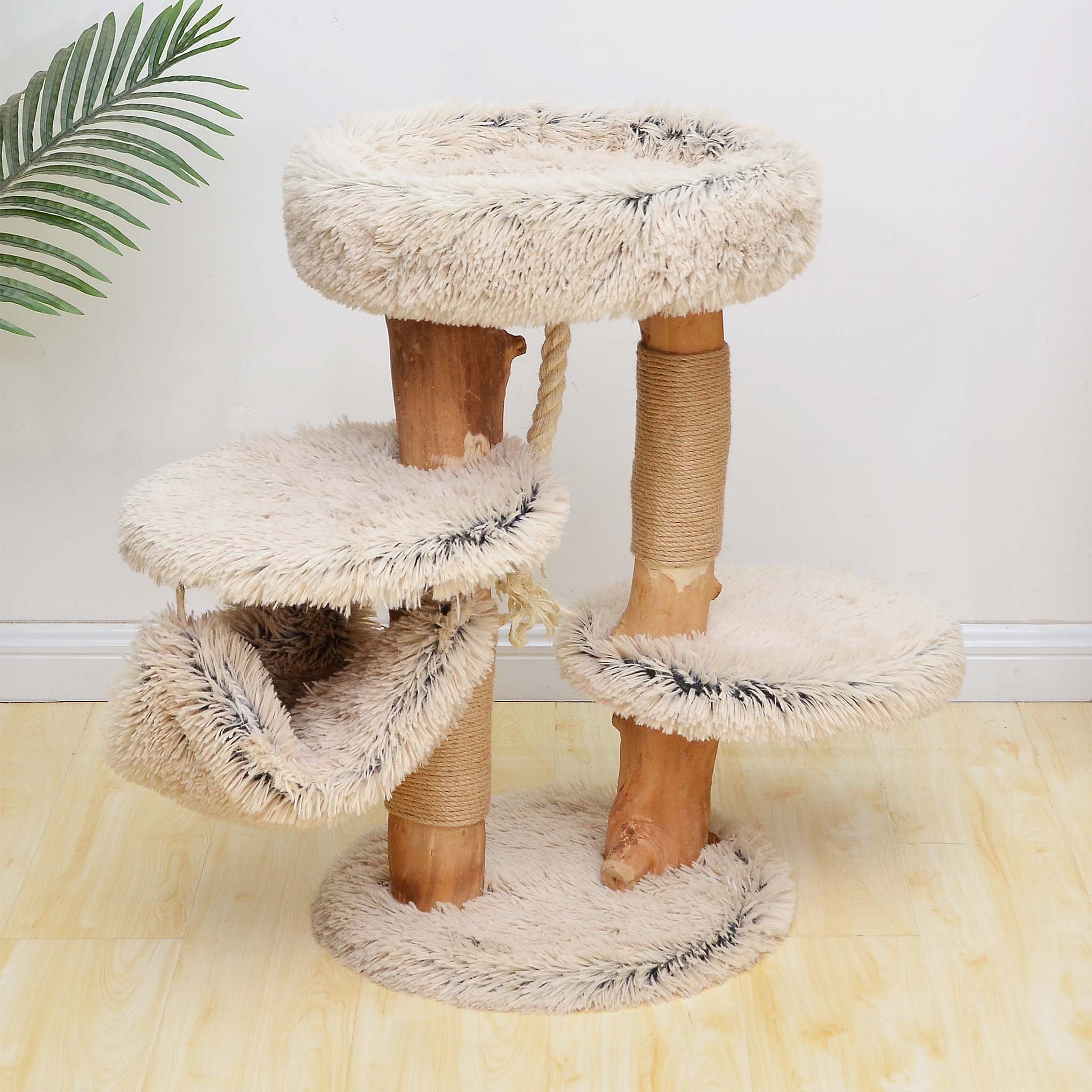 kratzbaum bezüge Kratzbaum ORDU – Moderner Katzenbaum mit Spielplätzen main image 0